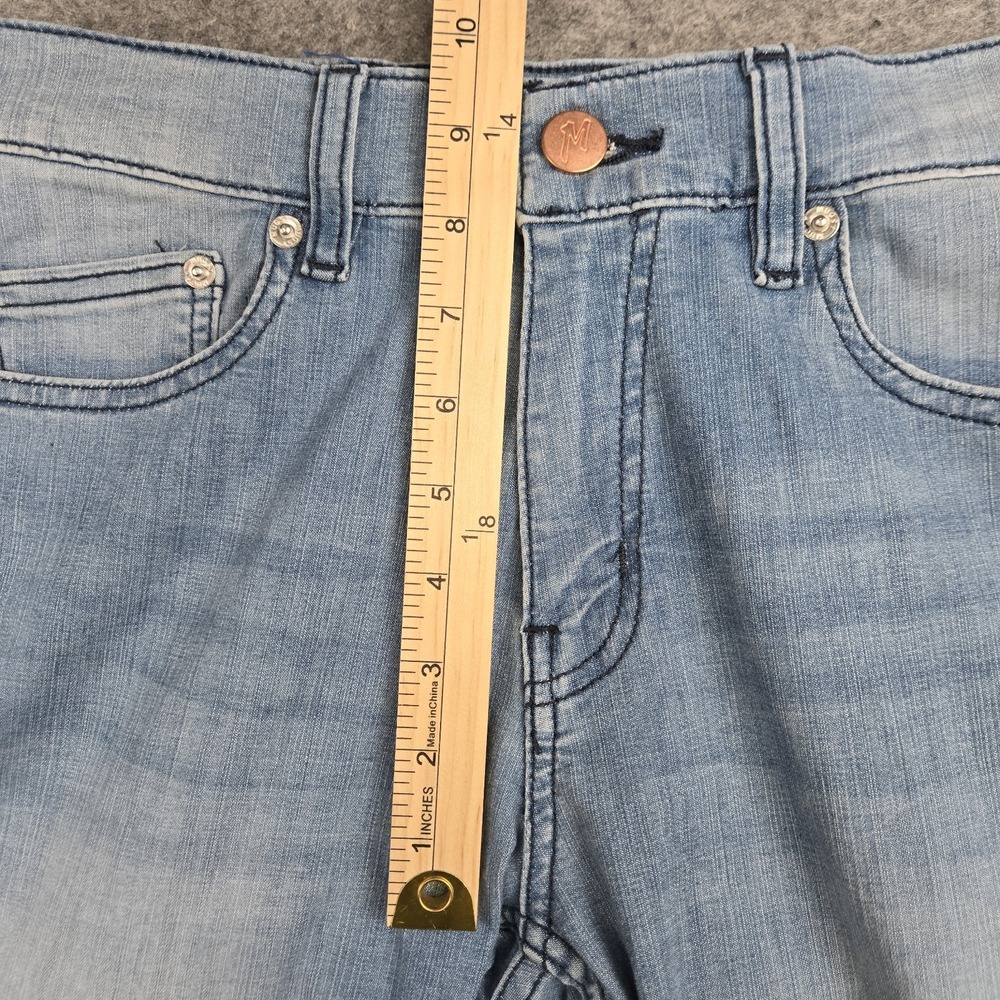 Mugsy Jeans 30x30 Mens Light Wash Stretch Denim Cooldowns Coolmax FLX9CTL NWT - Picture 7 of 10